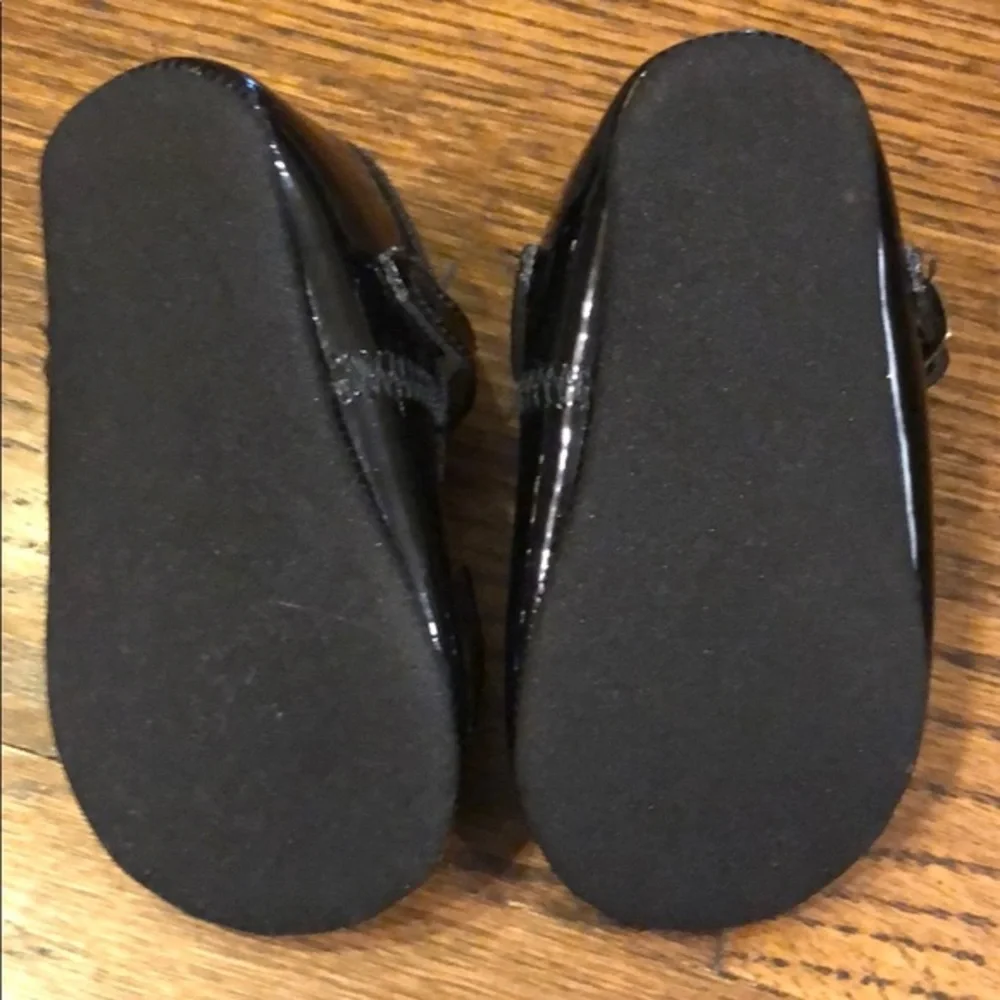 Wee Kids Black Dress Shoes